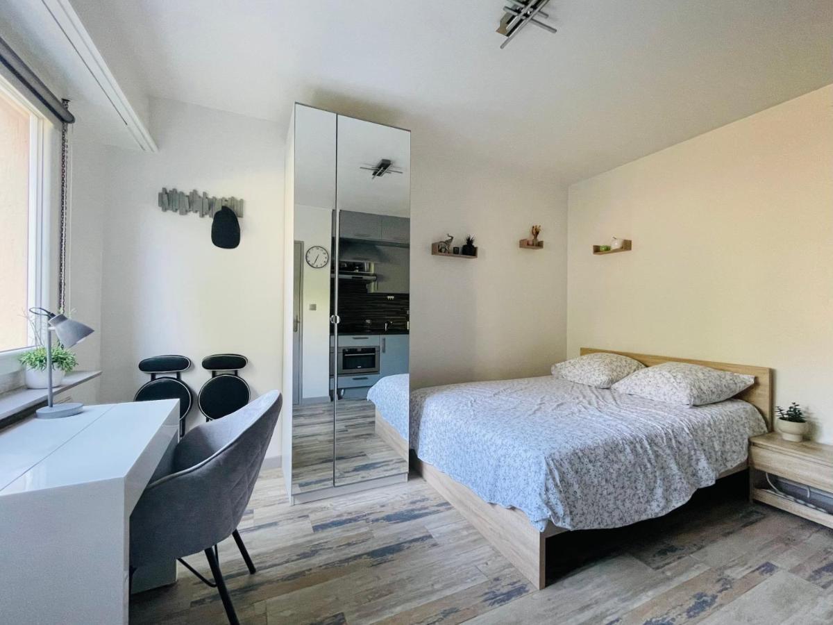Dnn - Stylish Studio - Free Wifi, Netflix And Parking - Min Away To Basel And Airport - Dishwasher, Washing Machine แซ็ง-ลุยส์ ภายนอก รูปภาพ