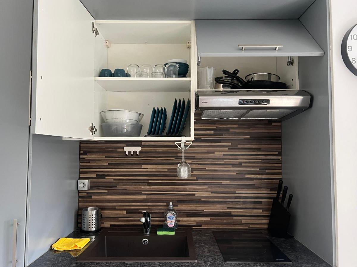Dnn - Stylish Studio - Free Wifi, Netflix And Parking - Min Away To Basel And Airport - Dishwasher, Washing Machine แซ็ง-ลุยส์ ภายนอก รูปภาพ